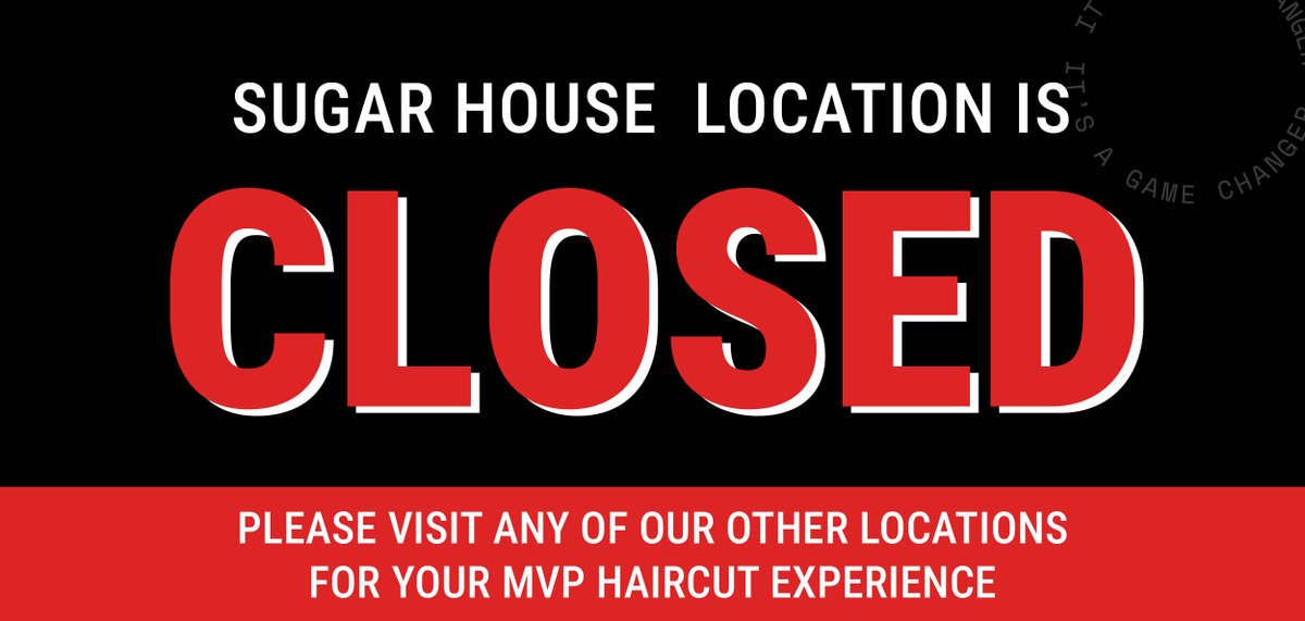 SportClipsUT123's tweet photo. Sugar House is closed, but our expert team is ready to serve you at 18th S Marketplace &amp; Downtown 4th S locations in SLC. Book online now! ✂️✨ #SportClips #SLC #HairCut https://t.co/0IWLXeIbUh