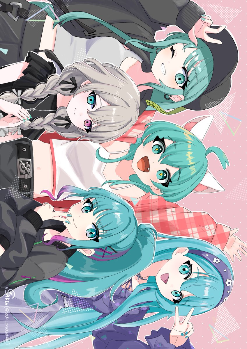 セカイのミク×ZOZO
#ミクの日　#prsk_FA