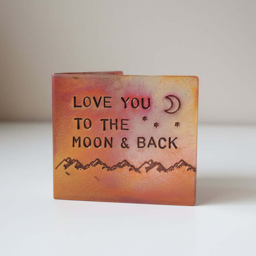 CoolKeyringsUK's tweet photo. Bronze Anniversary / Birthday Card I Love You To The Moon And Back
These cute personalised Cards are the perfect gift.
Each one is handmade in our studio
#lovequote #moonandback #anniversary #personalisedcards #mothersdaycard
https://t.co/OYBn7WnRUN https://t.co/IlJZuS86XN