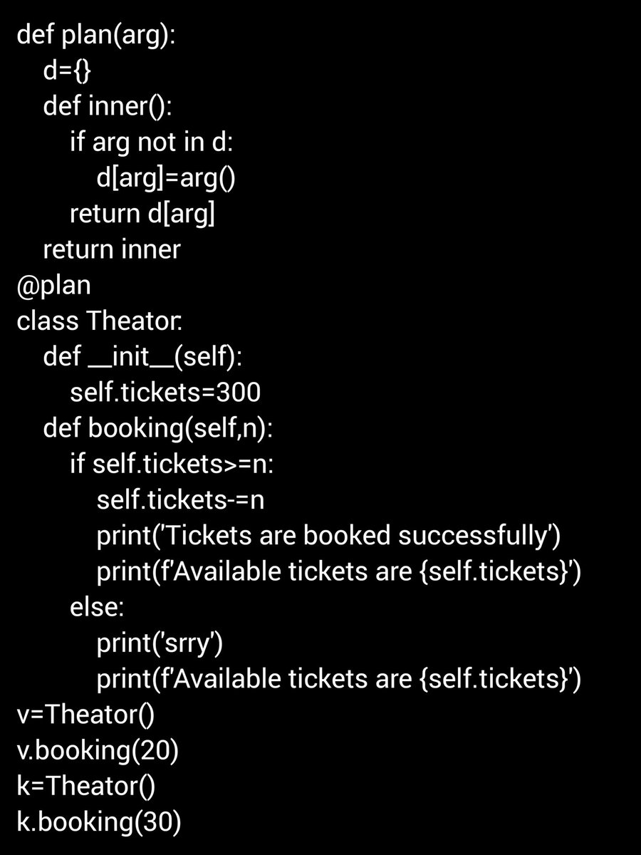 Python Library Advanced Concepts 🤏🏻 tweet media