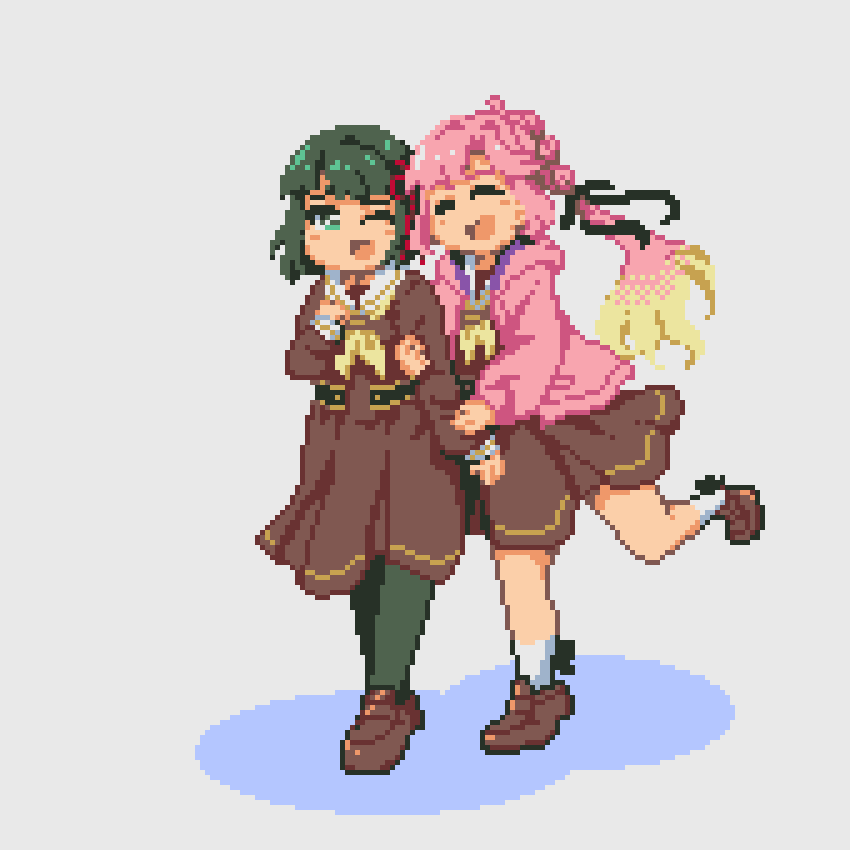 「蓮空祭4 スペース【C9】です。スリブ島です。 最近描いてるひめぎんのドット絵を」|だるのイラスト