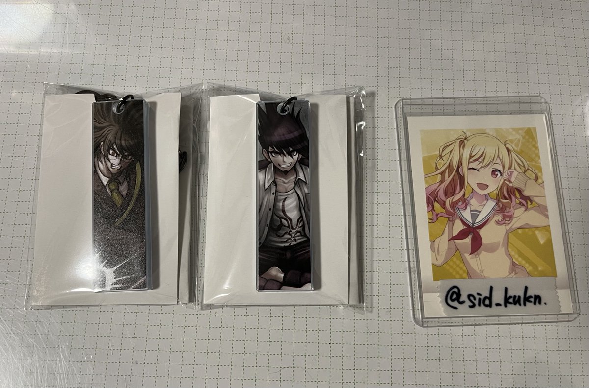 sid_kukn's tweet photo. 【交換】【譲渡】ダンガンロンパ  15周年記念展 スーパーダンガンロンパ 2 缶バッジ アクリルキーホルダー
譲・★左右田,弍大,十神(偽),終里,茶柱,獄原,★百田
求・缶バッジ田中>異種田中or定価＋送料
★の譲渡は無印同数含む場合のみ
缶バ⇄アクキー可能、郵送のみ📮 https://t.co/WFILH4RNhb