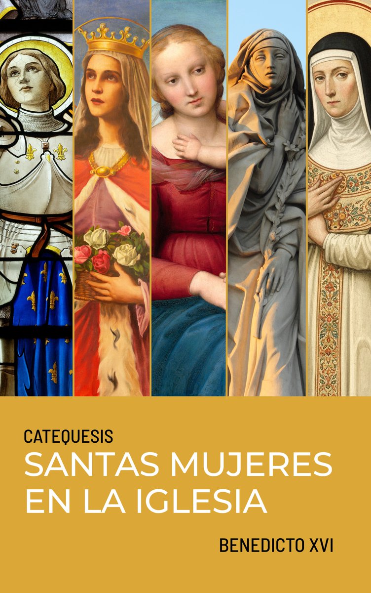 opusdei_es's tweet photo. 📖💜 Libro electrónico sobre las santas mujeres en la Iglesia.

Conoce las catequesis que destacan la importancia de las #mujeres en la historia de la #Iglesia. A través de sus páginas, se recorre la vida de grandes #místicas, #reformadoras y #mártires que han sostenido la #fe con su #testimonio y sabiduría. 17 intervenciones que el #PapaBenedictoXVI dedicó a la importancia de las #figurasfemeninas en la historia y la vida de la Iglesia. 

👉 Descúbrelas aquí y descarga el ebook: https://t.co/laK9E1dzf4

#DíadelaMujer #8M #mujeresenlaIglesia #santasmujeres