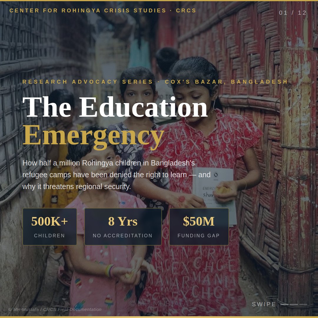 Center for Rohingya Crisis Studies tweet media