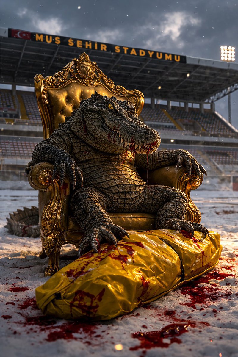 Smhcvdr16's tweet photo. #Bursaspor 🐊 https://t.co/f8RzjZNoiP