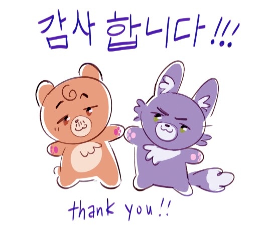 2차 곰돌맵랑 구매자분(익명희망)께서 팬아트를 보내주셨습니다 감사합니다🥰!

※재게시를 허락받았습니다🙇‍♀️