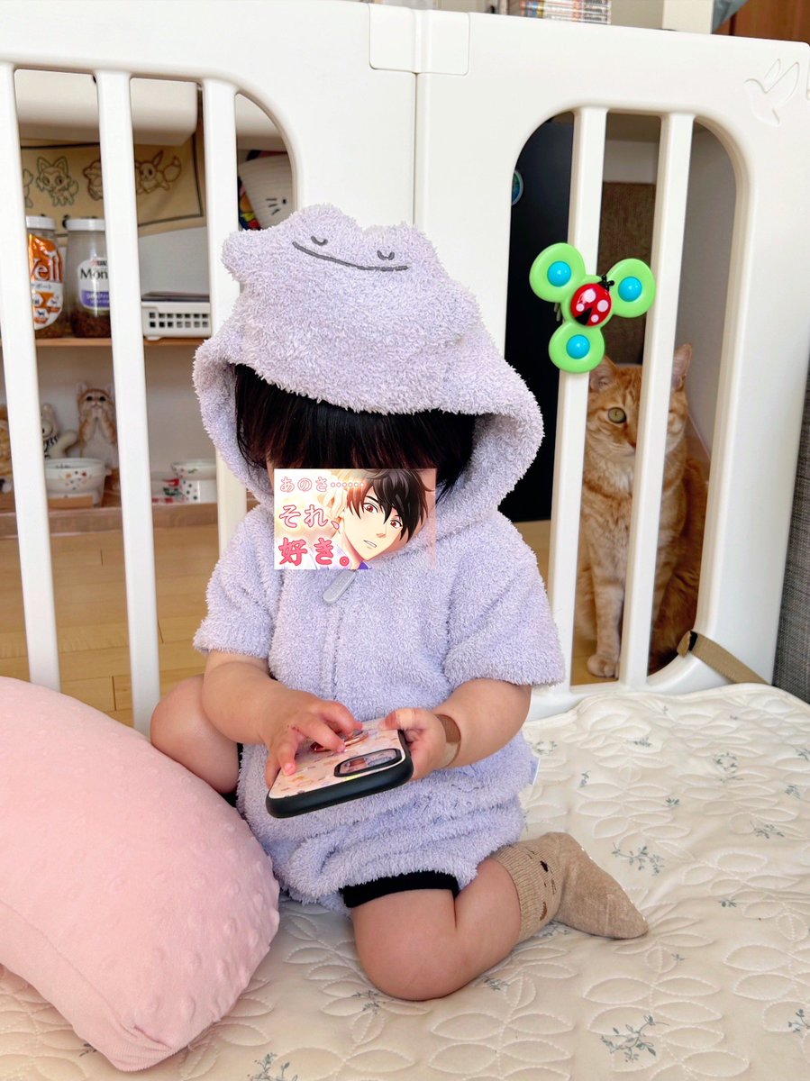 mamity39's tweet photo. 出産祝いでもらったメタモンロンパース
久々に着せたら可愛すぎておったまげた https://t.co/eFu86Fwttz