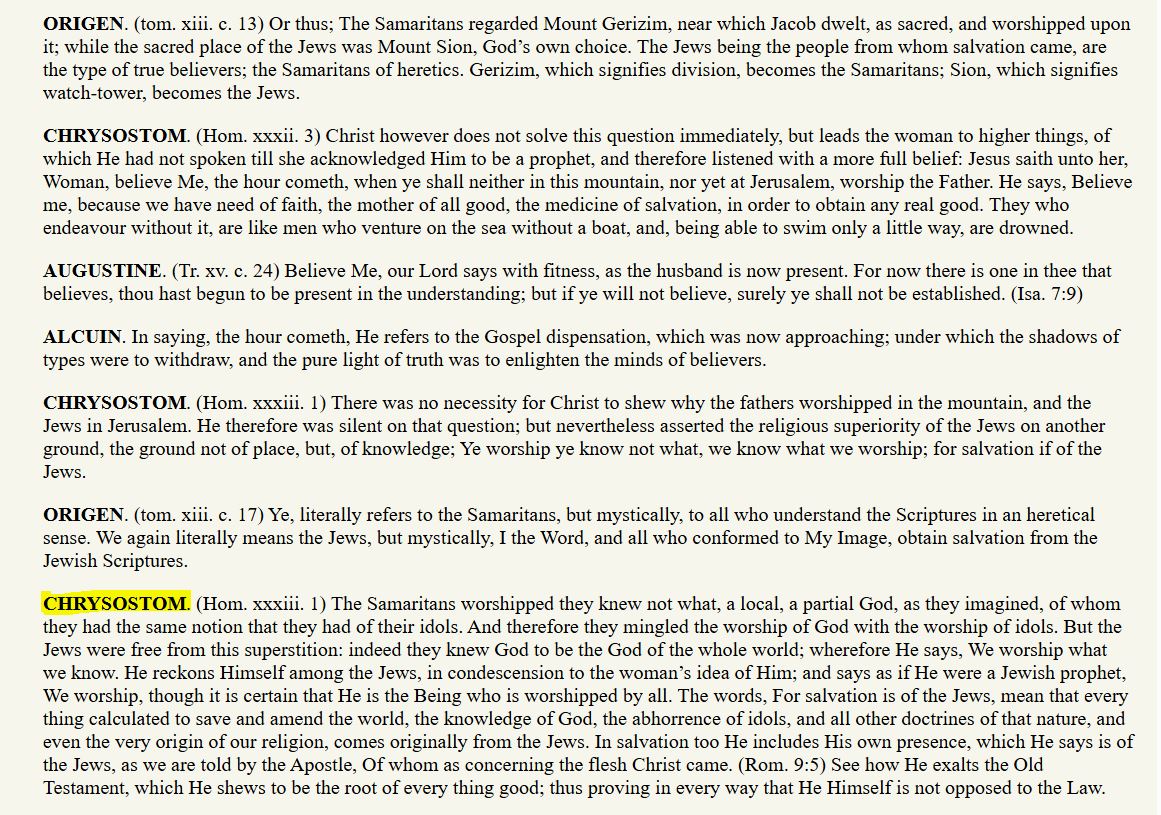 Michael65413248's tweet photo. #John4:5-42
https://t.co/bK3X0dLcbQ
Saints Commentaries
https://t.co/IovQjAknF0
Commentaries of #John4:19–24 extracted only
References:
What it means to worship God in Spirit & in Truth➡️Not "acting & playing" Church!
https://t.co/ZYVHSwa82L
Jesus heals
https://t.co/Pz8lku5cJk https://t.co/gZG3dV0d5v