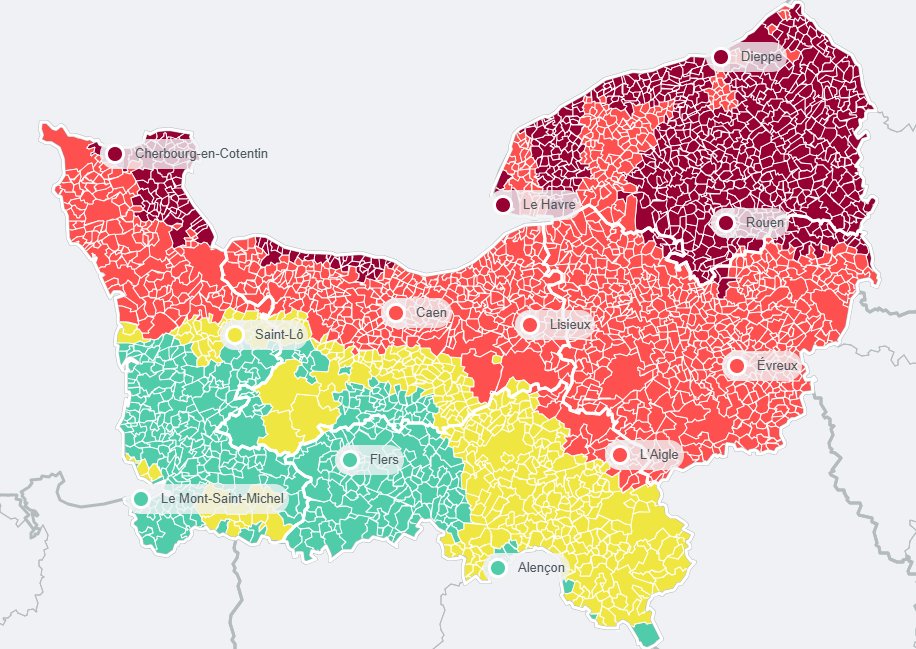 Aigle_e's tweet image. 🔴⚠️Qualité de l'air très mauvaise en Seine-Maritime ce dimanche, mauvaise ailleurs en Haute-Normandie, dans le Calvados et la Manche: limitez vos déplacements!

➡️L'épisode de #pollution ce poursuit ce dimanche au Nord, dépassant les seuils limites sécuritaires fixés à 50 µg/m3.