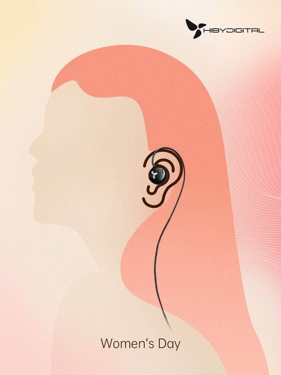 hiby_digital's tweet photo. Happy International Women’s Day.
#InternationalWomensDay #hibydigital https://t.co/Ocg1534up6