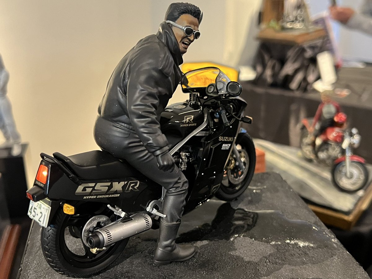 國谷さんのBlack Rainは自作の松田優作フィギュアが最高過ぎる！！電飾