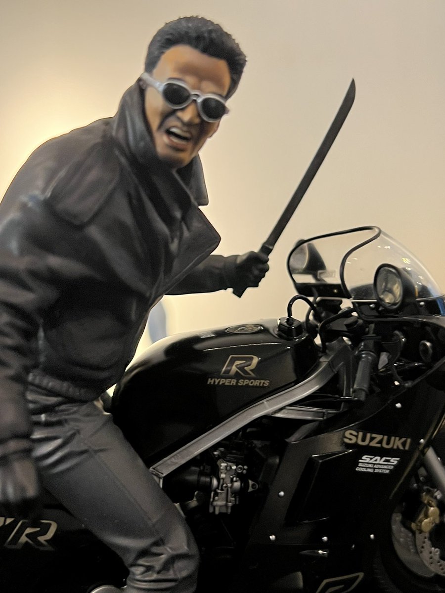 國谷さんのBlack Rainは自作の松田優作フィギュアが最高過ぎる！！電飾