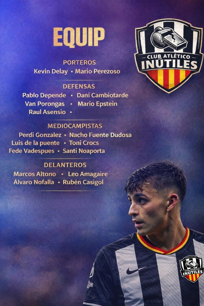 CA_Inutils's tweet photo. L'equip🖤🤍 @LCT_Oficial https://t.co/ds2uyQa9HH