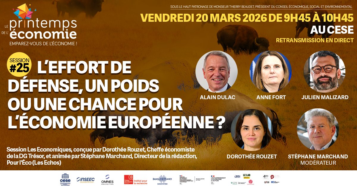 Le Printemps de l'économie tweet media
