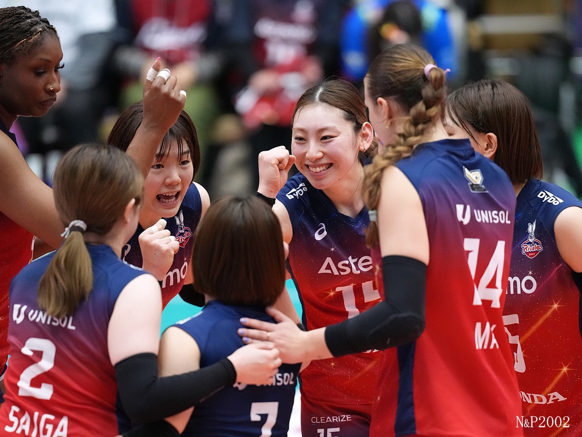 TNP2002's tweet photo. 2026/03/08 
日立市池の川さくらアリーナ 
Astemoリヴァーレ茨城
佐藤黎香選手
雑賀恵斗選手
德本歩未香選手
境紗里奈選手
佐村真唯選手
高間来瞳選手 https://t.co/xBsF13GuUG