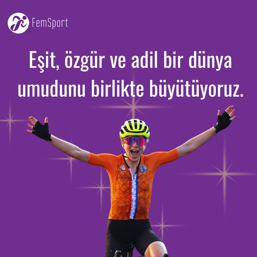 femsportnet's tweet photo. Bize umut veren, tüm zorluklara rağmen yüzümüzde bir tebessüm bırakmayı başaran tüm kadınların 8 Mart Dünya Kadınlar Günü kutlu olsun.

Yaşasın kadın dayanışması.

#8martdünyakadınlargünü https://t.co/FnyOw9Yz4U