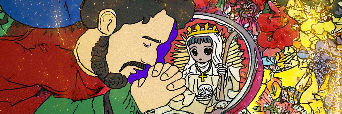 Ancient people prayed to Milady.
Here's solid proof: a Bible icon.

Milady World Order