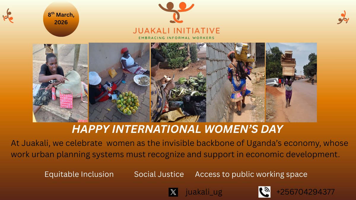 NabbosaSophia's tweet photo. Smart cities should embrace women informal workers by exercising equitable inclusion not evictions without proper economically viable alternatives to support their social and economic contribution @KCCAUG @juakali_ug https://t.co/zQyYOFMoqj