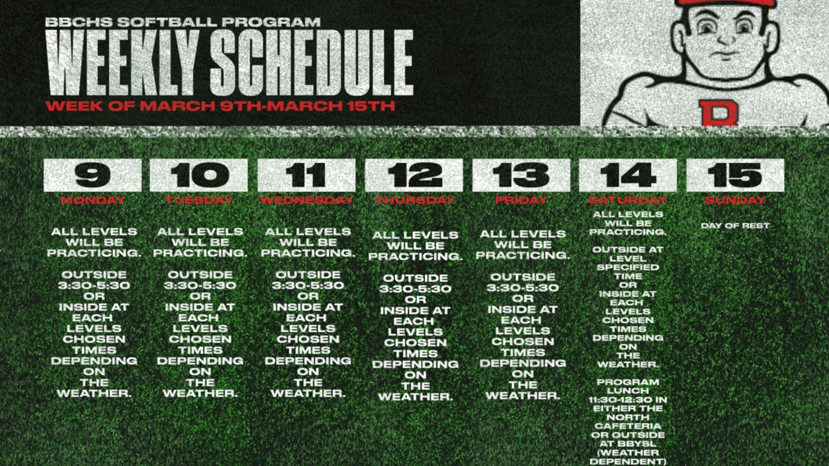 BBCHS Softball tweet media