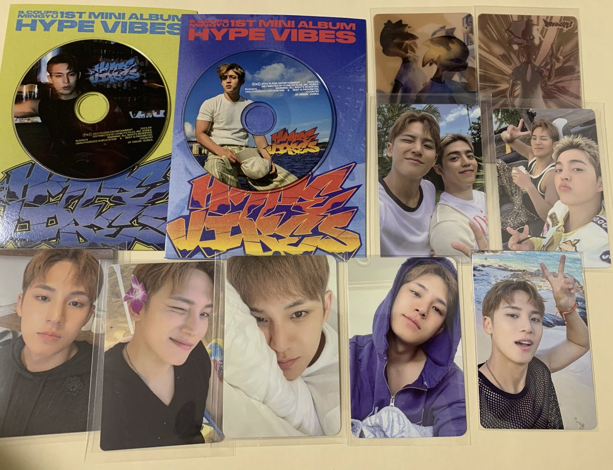 sbtn_ps6's tweet photo. SEVENTEEN CxM HYPE VIBES
エスクプス　スンチョル　ミンギュ
 トレカ 交換

譲　画像1枚目

求　画像2枚目　ソロ優先
　　異種エスクプス
　　CDはエスクプス→ミンギュ
　　　　ミンギュ→エスクプス

お気軽にお声掛けください🙇🏻‍♀️ https://t.co/HSQqwZLbZg