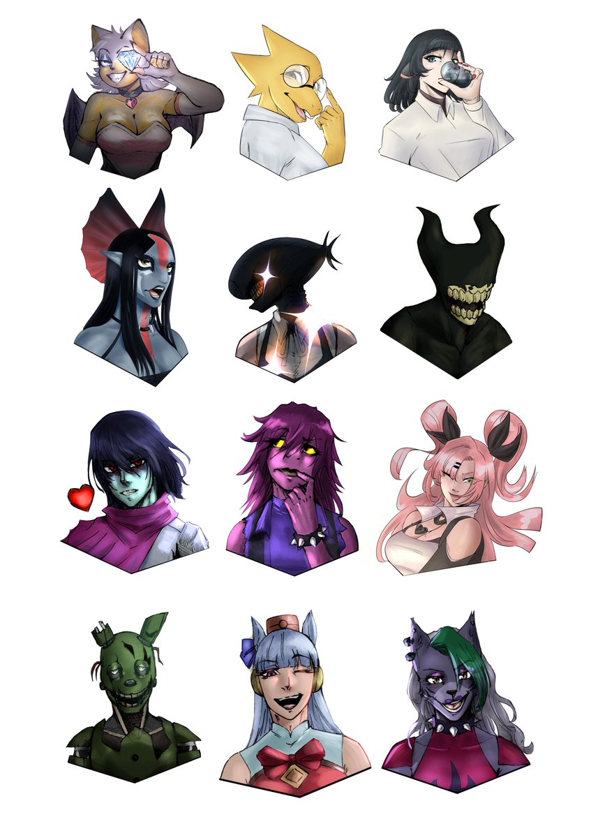 Multifandom finalboss 👅👹 #Fanarts