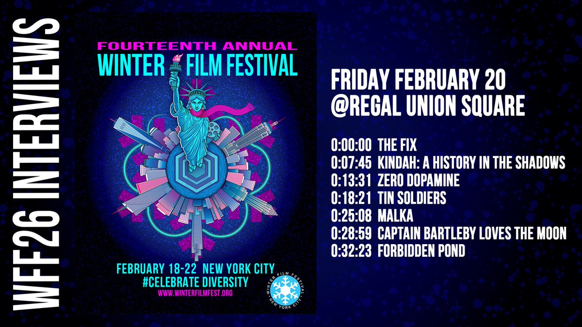 WinterFilmFest_'s tweet photo. 2026 Winter Film Festival Interviews - Feb 20 at REGAL UNION SQUARE
With ChristinaMaria Evans and April Smith for #WFF2026

https://t.co/kOI9fG1llD

@jandoesnthaveabomb
@eric_ejs
@malkafilm
@theabbeystories
@blueoakproductions
@dopaminazerofilm
@heartofcm
@regalunionsquare https://t.co/7fALfuCUTg