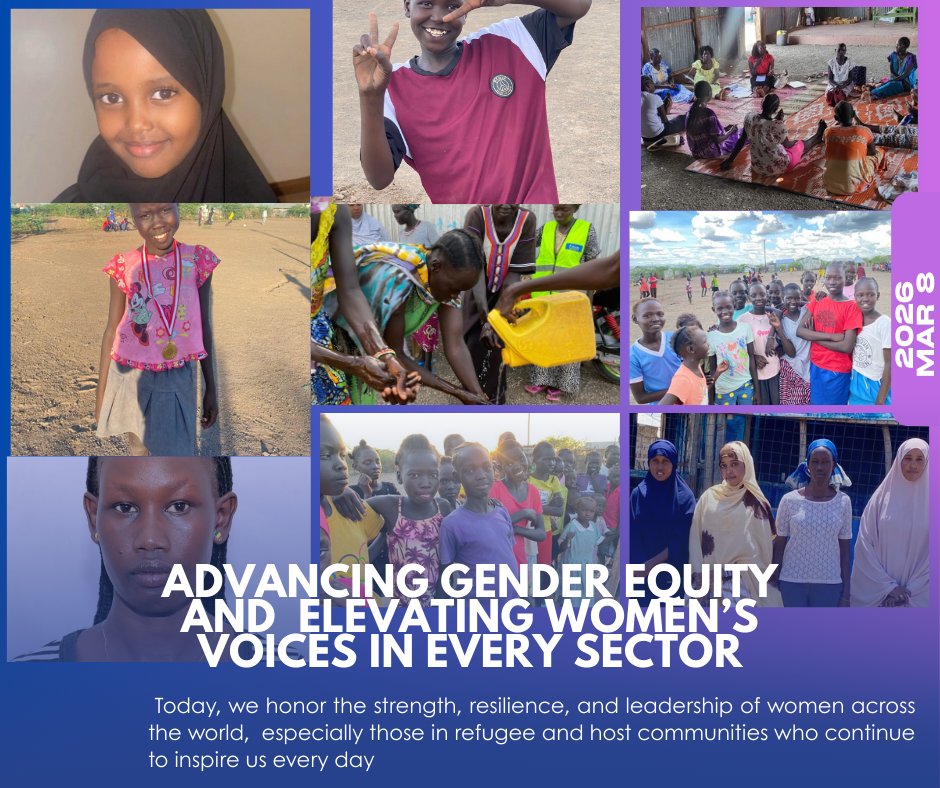 KSAcbo's tweet photo. #InternationalWomensDay 
 Today, we celebrate the strength &amp; leadership of refugee women and girls  in Kakuma, Kalobeyei #GiveToGain #KSA #WomensDay2026 #WomenEmpowerment https://t.co/VzfRbA0RlD