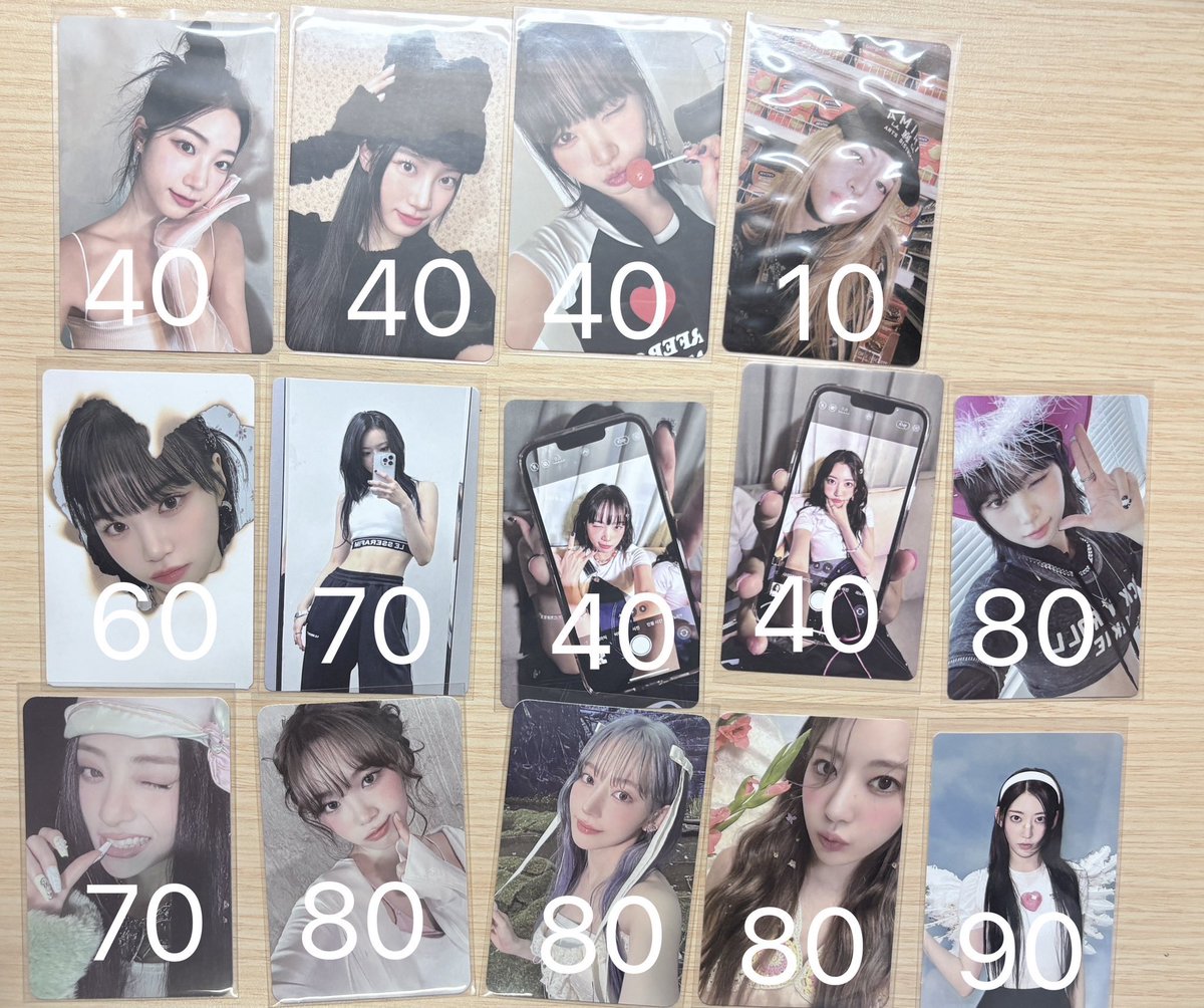 YuNa_1190's tweet photo. #ตลาดนัดlesserafim ปล่อยต่อ photocard✨
ค่าส่ง35 https://t.co/0U7SE7oePY