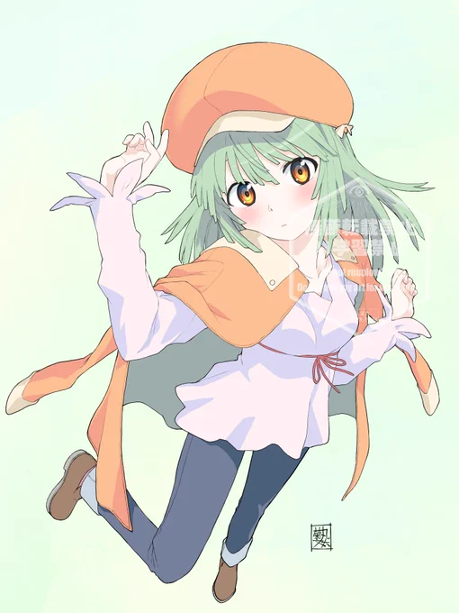 修正版でぃす #物語シリーズ 千石撫子 ウォーターマーク無しver.はツリーにて