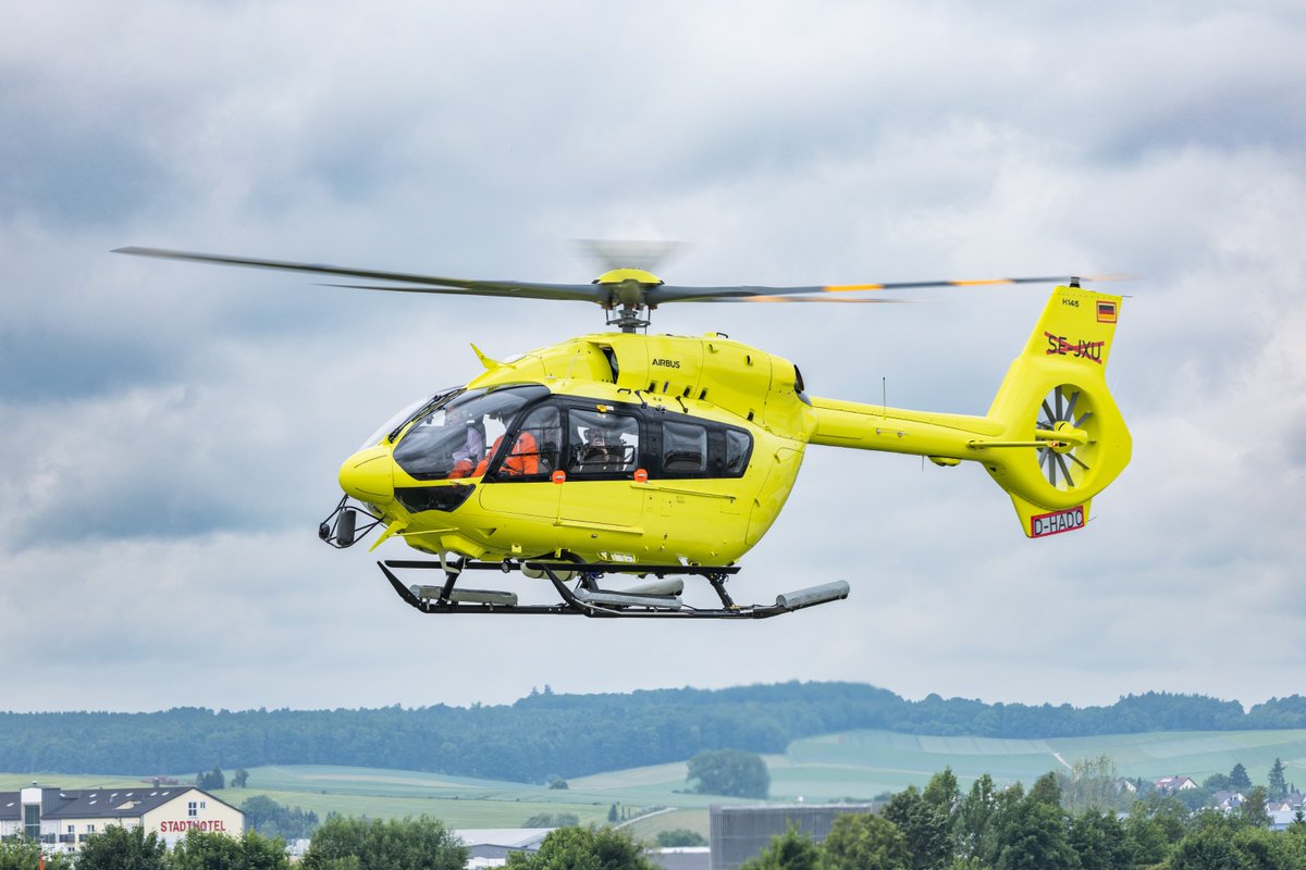 AirbusHeli's tweet photo. This #IWD2026, we celebrate women in HEMS like Capt. Kate Lindvall, H145 Chief Pilot for Avincis Sweden. Flying the #H145, Kate bypasses ferry routes to save lives in hostile winter conditions. ๐
#AirbusHelicopters #MakingMissionsPossible #H145 #HEMS https://t.co/GtAfkp1PDV
