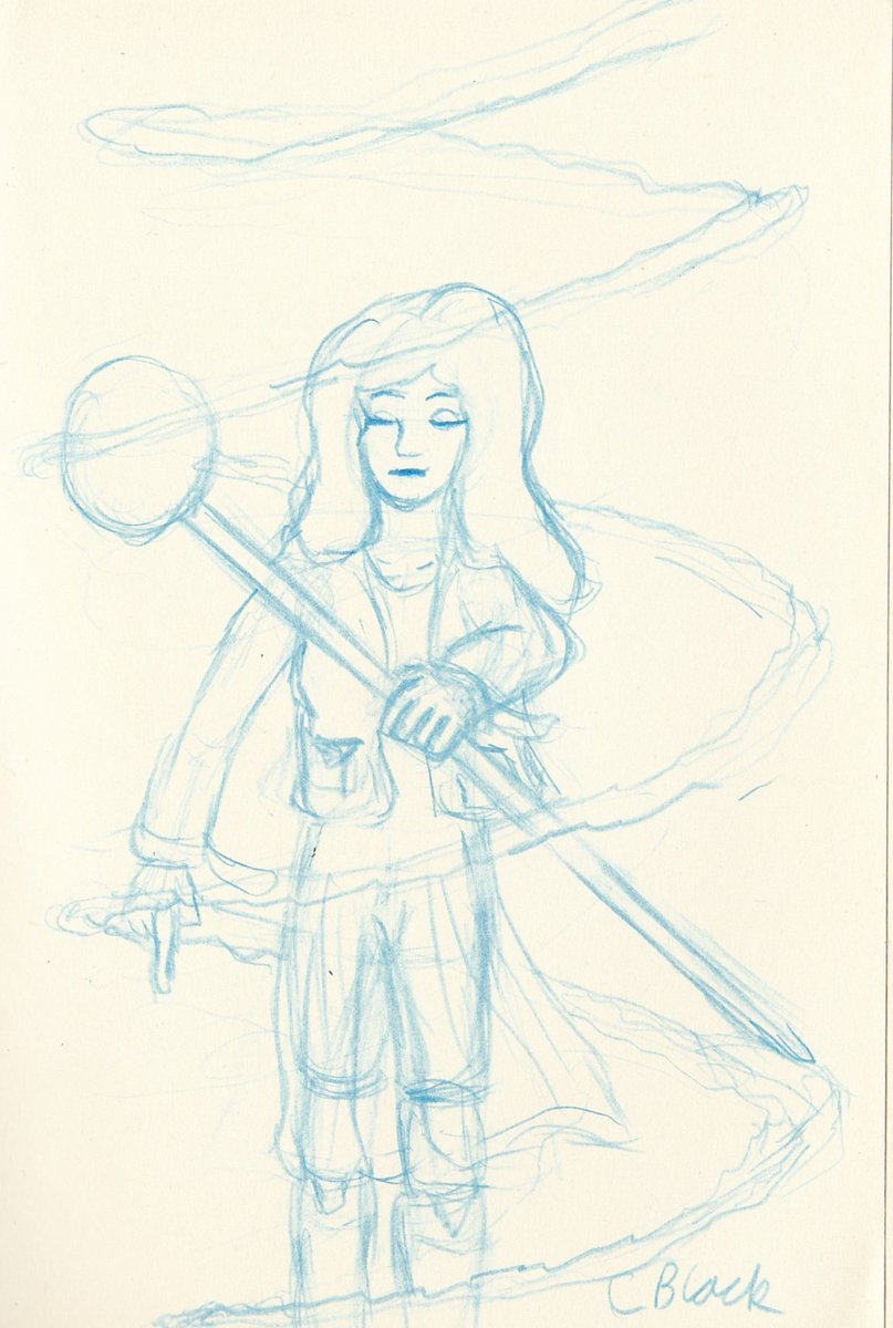 CameronAlanDav1's tweet photo. In response to it being International Women's Day, did an animation run cycle of the character Amy from my Wizzy series project. Also have a painting of her practicing a spell sheild. More on the way.
#animation #painting #fantasy #witch #personalproject #traditionalanimation https://t.co/1SS5yLJmp7