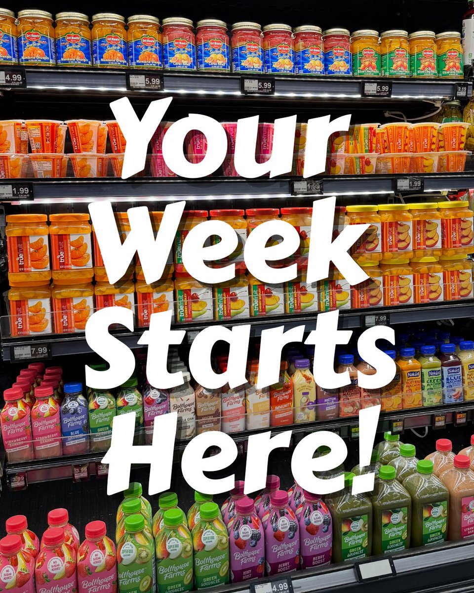 Hi_Nabor's tweet photo. Your week starts here 🛒

Fresh juices ✔️
Easy breakfasts ✔️
Grab-and-go ready ✔️

Start strong. https://t.co/p5DMGxXKGP