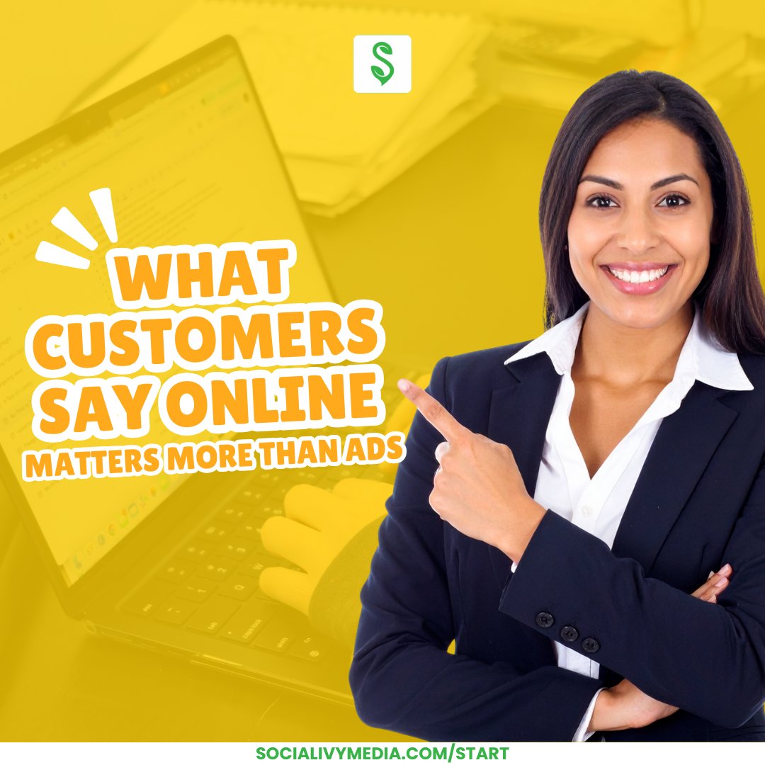 SocialIvyMedia's tweet image. Your online reputation never sleeps 👀

We monitor customer feedback across the most influential review sites so nothing slips through the cracks. More trust, better visibility, stronger growth.

👉 bit.ly/3mRBWjM 

#reputationmanagement #onlinereviews #brandtrust