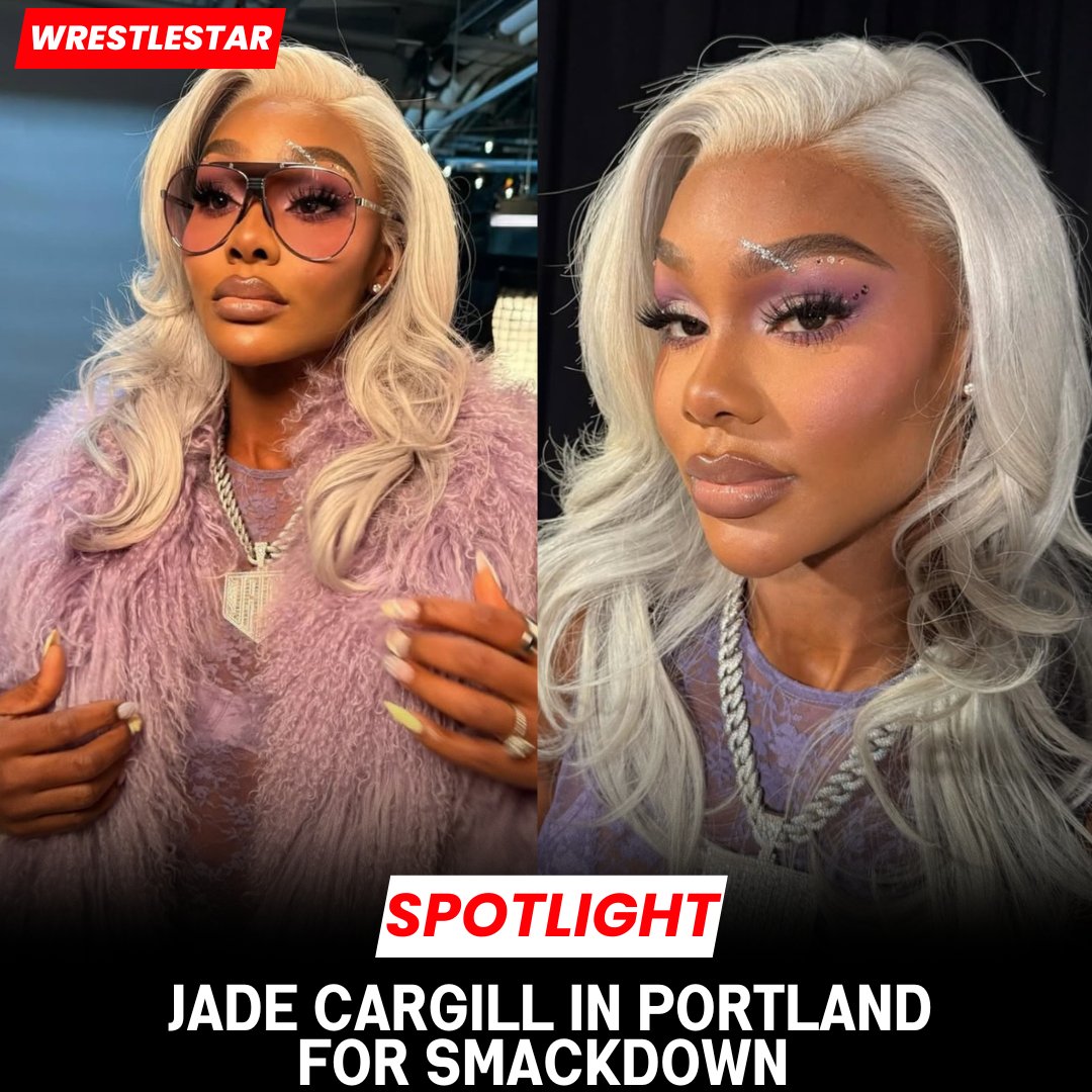 Jade Cargill in Portland for WWESmackDown! 

#Smackdown #WWE #JadeCargill
