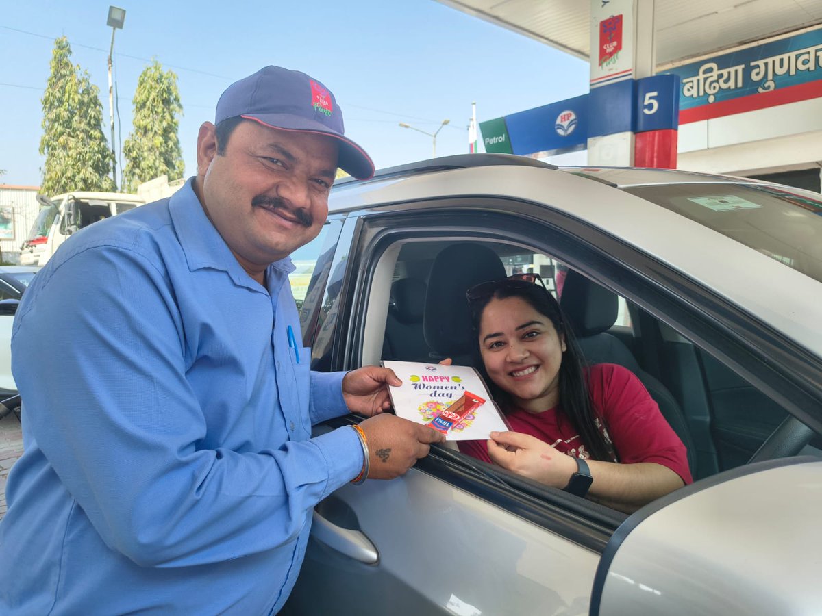 Happy Women's Day 2026: Celebrated the occasion by distributing the greeting cards &amp; chocolates.
#InternationalWomensDay #HPCL