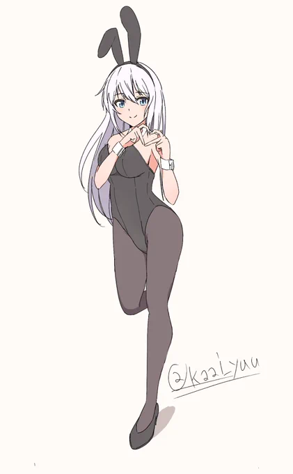 落書き1 バニーの練習絵