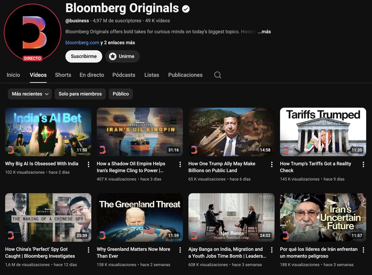 David Gómez (YouTube Strategist) tweet media