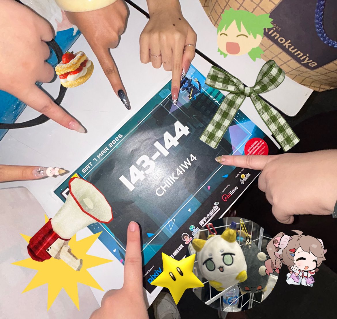 รีแคปย้อนหลัง #CQ9 

ขอบคุณทุกคนที่แวะมาหานะคะ ถึงแม้จะไม่ค่อยมีอะไรใหม่ก็ตาม ชอบที่คนแวะมาคุยเรื่องเกมมาเม้า ๆ สนุกมาก

ขอบคุณเพื่อน ๆ ที่บูธและตัวเองที่ขุดกันมาพบปะผู้คนใครที่แวะเอาขนมมาให้ขอบคุณมากค่ะ ต่อชีวิตสาวน้อย

เจอกันงานหน้านะคะ ไว้มีอะไรใหม่ ๆ มาออกแน่นอนค่ะ