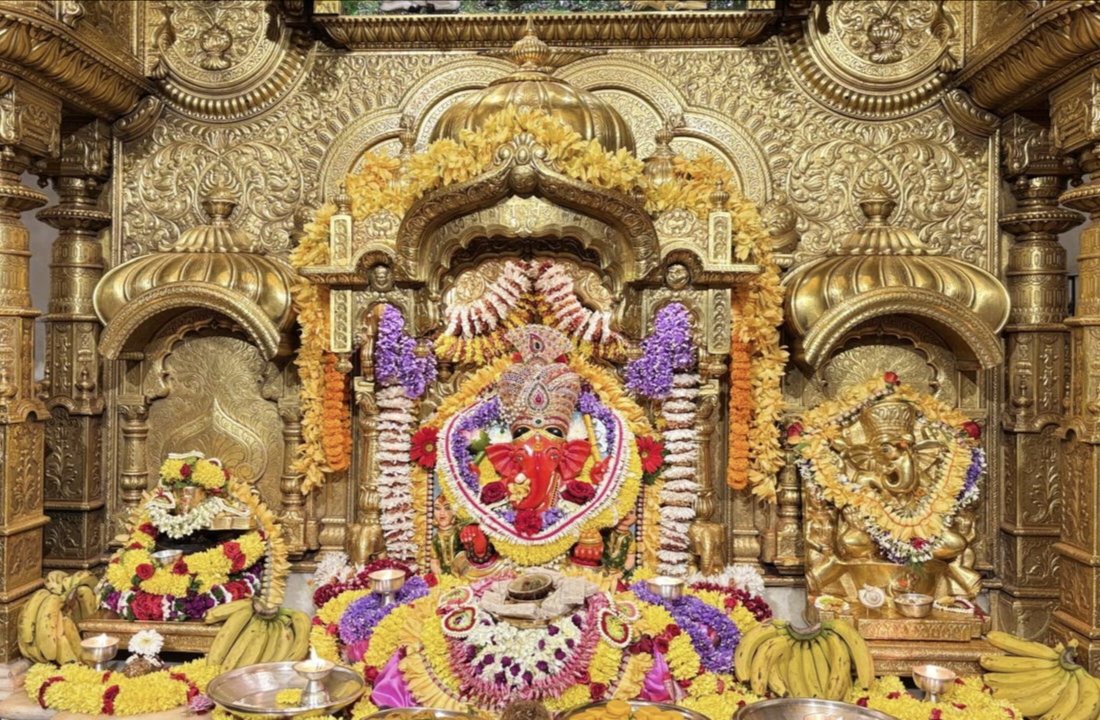 🙏गणपती  बाप्पा मोरया 🌺मंगलमूर्ती मोरया 🙏०८/०३/२०२६
🙏Ganapati Bappa Moraya 🌺 Mangalmurti Moraya  🙏 08/03/2026