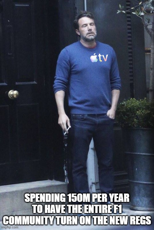 TheMichaelGrey's tweet image. It's as though they built an entire car out of whatever the opposite of joy is.

#AustralianGP #P1