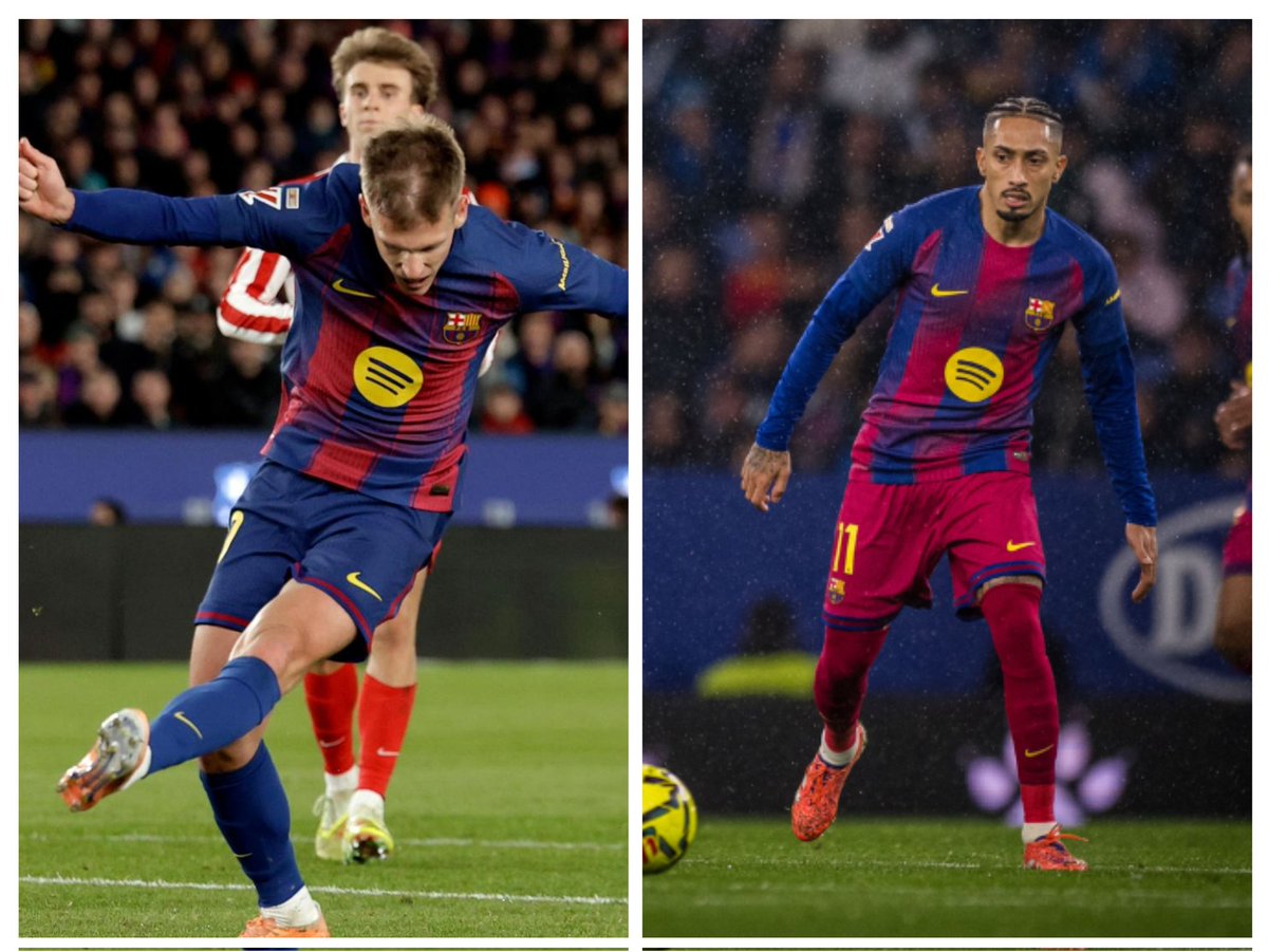 adriasarty's tweet photo. Puede ser este el año en el que el Barça ha usado más combinación de colores?

1ª con pantalón con pantalon y michetas azul/rojo
2ª con pantalón con pantalon y michetas negro/dorado
3ª equipación
4ª equipación (en copas)
3ª equipación 24/25 (J1 y J2)

En total son 7 diferentes https://t.co/GyLm69RQ2s