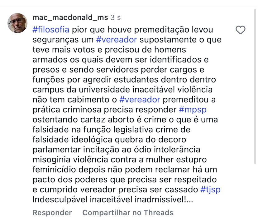 phiinstituto's tweet image. #filosofia #usp