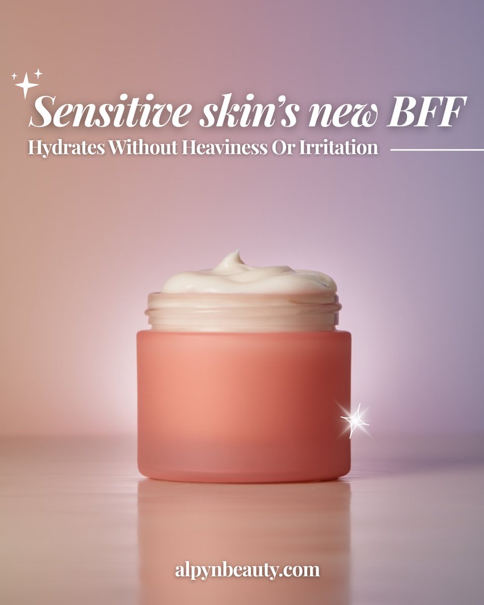 PChic13416's tweet image. Hydration without irritation.

Sensitive skin finally has its BFF.

#SkincareEssentials #SensitiveSkin