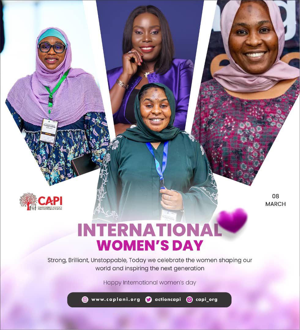 ActionCapi's tweet photo. Women are the strength and backbone of every thriving home, organization, and community. Their resilience, wisdom, and dedication shape the foundation upon which progress is built.

At Compassionate Advocacy for the Poor Initiative (CAPI), our women are not just participants https://t.co/jJSdqaFTtc