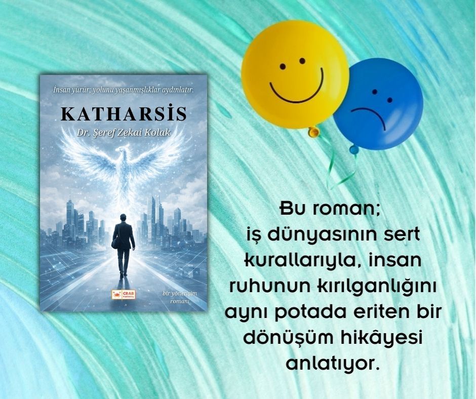 KATHARSİS
Dr. Şeref Zekai Kolak

Katharsis, duygusal bir boşalma değil; ahlâkî ve manevî bir temizlenme sürecidir.

👇👇👇
crabpublishing.com/deneme/kathars…