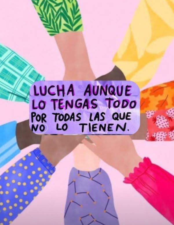 RosaMariaN9's tweet photo. @marialozano777 Porque fueron, somos.
Porque somos, serán ✊♀️
#DiaInternacionalDeLaMujer https://t.co/gpYE9vSl05