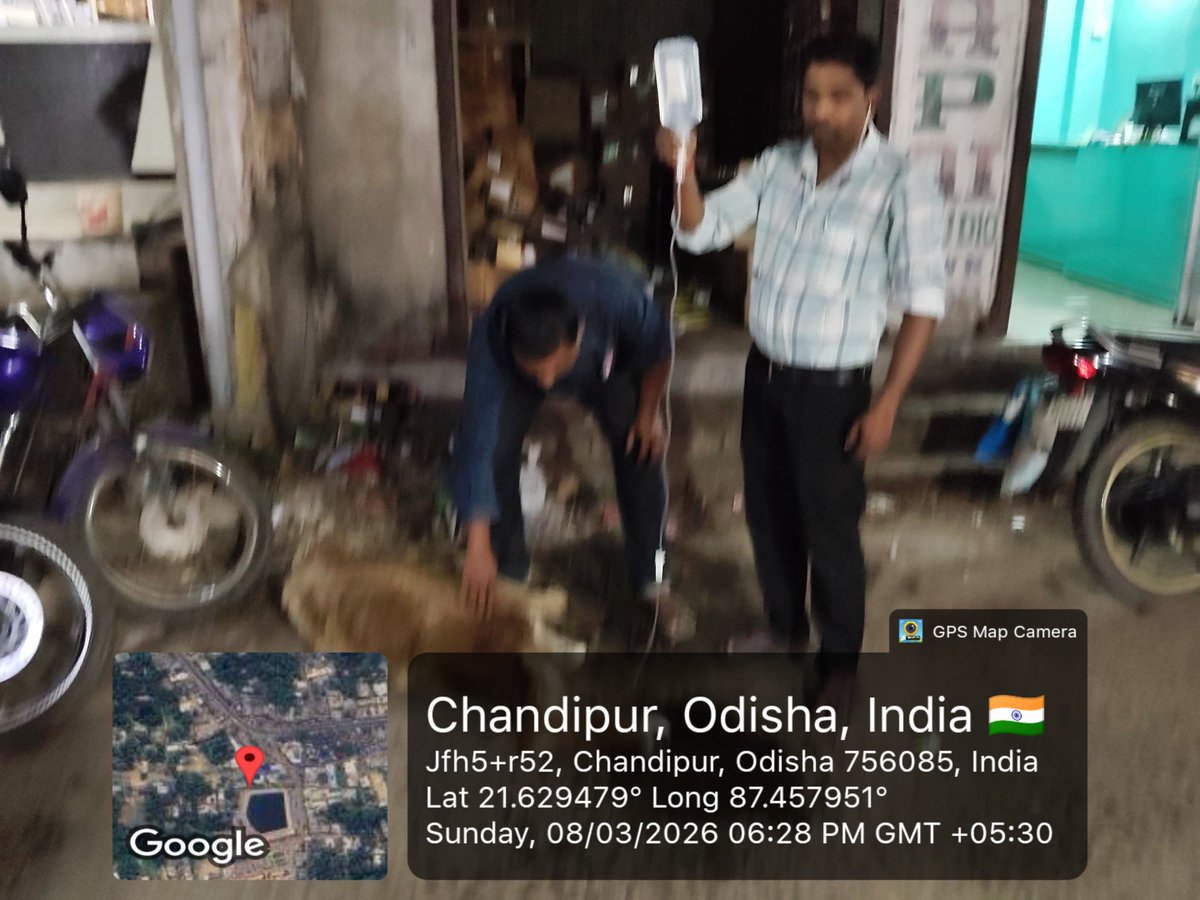 RabinarayanPat1's tweet photo. @_Manish_Odisha_ @CMO_Odisha @OfficialTeamATA @TeamATAofficial @AboutBalasore @BaliapalPurna @AsitKumarSahu32 Case attended by Bhogarai Block Veterinary team. Also the person concerned has been requested to  contact the team for follo up treatment https://t.co/nIpBOg5yUS