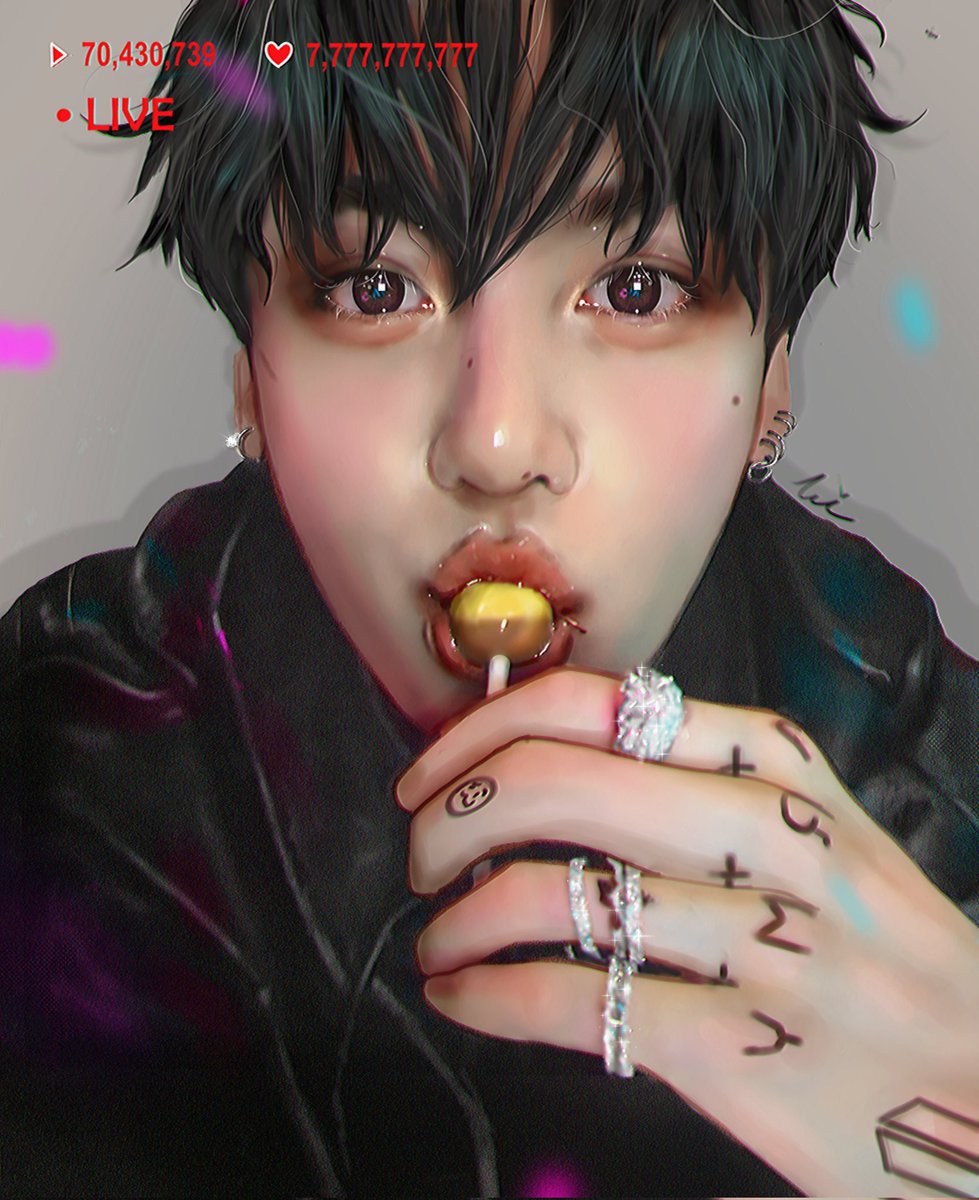 _claudiaart_96's tweet photo. Jungkook Weverse Live Fanart 🍭💖
#BTS_ARIRANG #BTSLive #btsart https://t.co/YpKUGL37ol