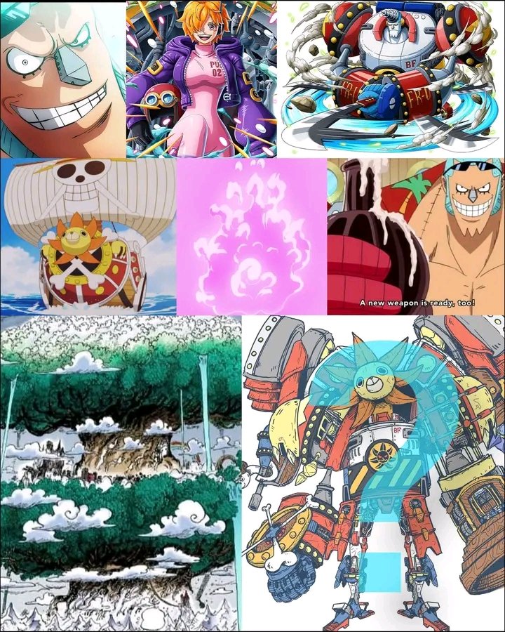 Francis_4509's tweet photo. Franky + Lilith + Elbaph = ๐ฅ๐ค! Using Mother Flame energy, Adam Tree wood, and Pluton tech, Franky, General Franky & Thousand Sunny could combine into the ultimate weapon of the new era! #OnePiece #NewWeapon #Chapter1176 https://t.co/OsYUMe5ERR