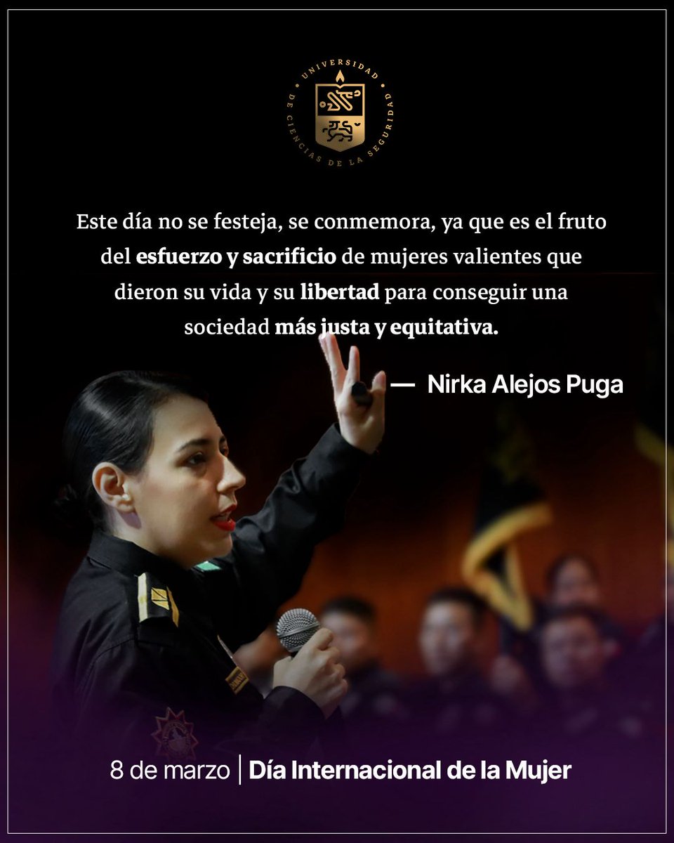 Hoy conmemoramos el Día Internacional de la Mujer con reflexiones que reconocen la lucha, el valor y el sacrificio de quienes impulsaron una sociedad más justa.

En la #UCS, estas voces inspiran la formación de profesionales comprometidos con la justicia y el servicio.

 #8M